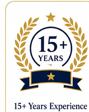 15+ Years Experience icon