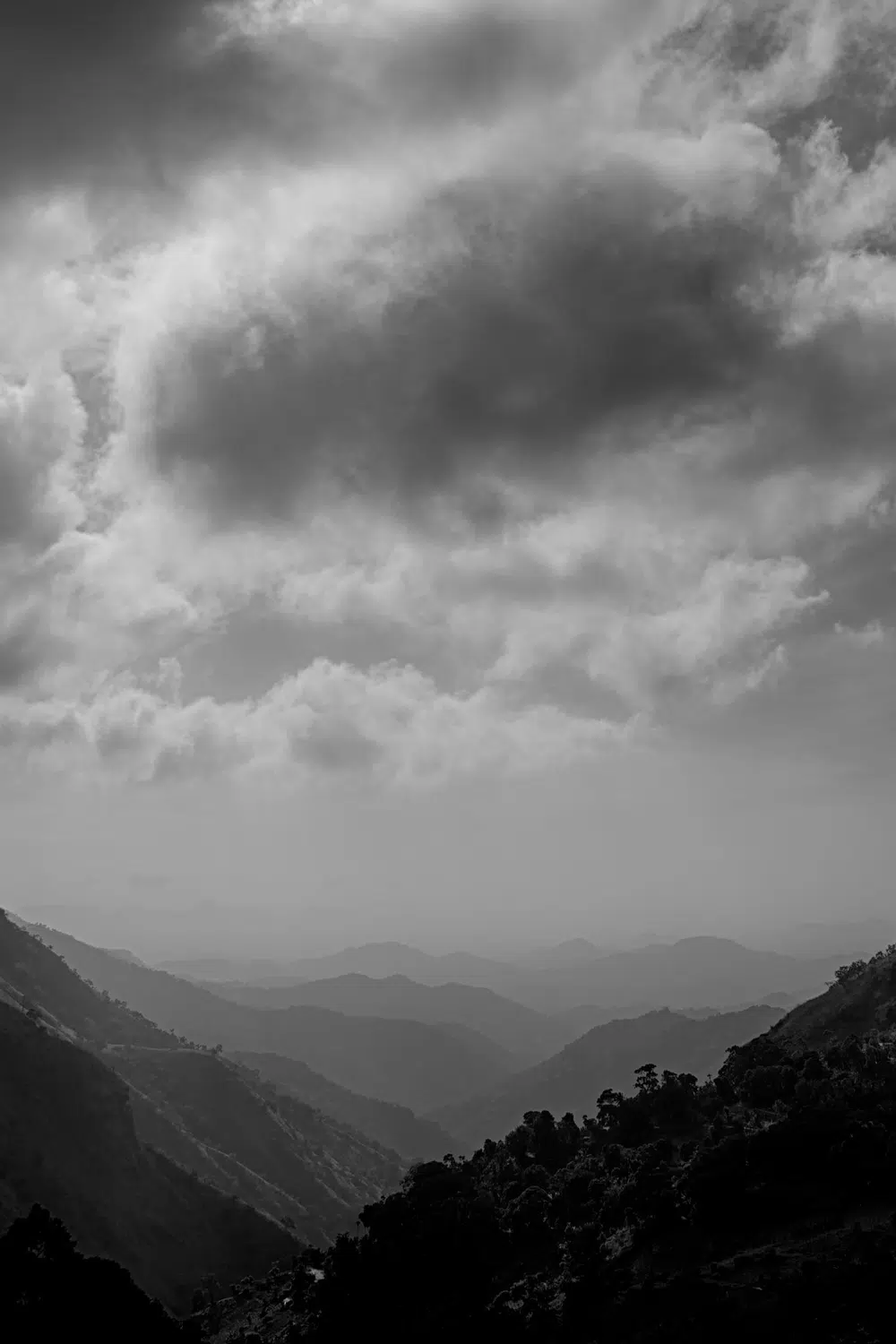 Hill country scenery, misty mountains, flowers and waterfalls for Sri Lanka private day tour with Trustker