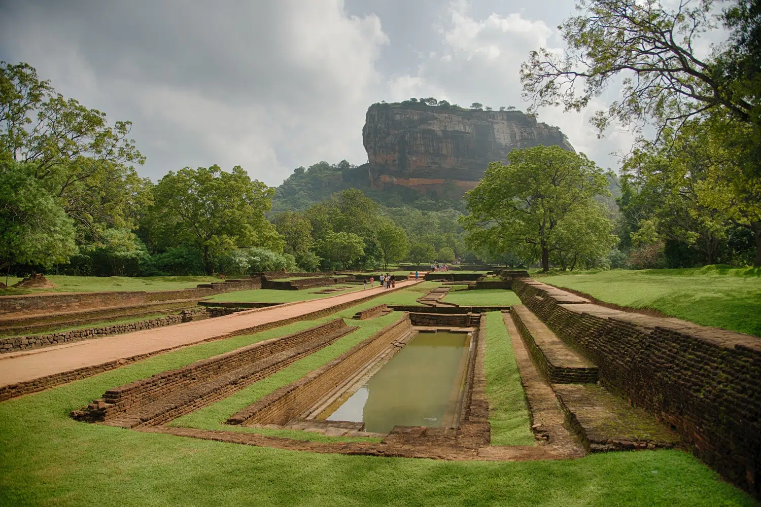 Sigiriya Rock, gardens, frescoes, monkeys and Cultural Triangle landscapes for Sri Lanka private day tour with Trustker