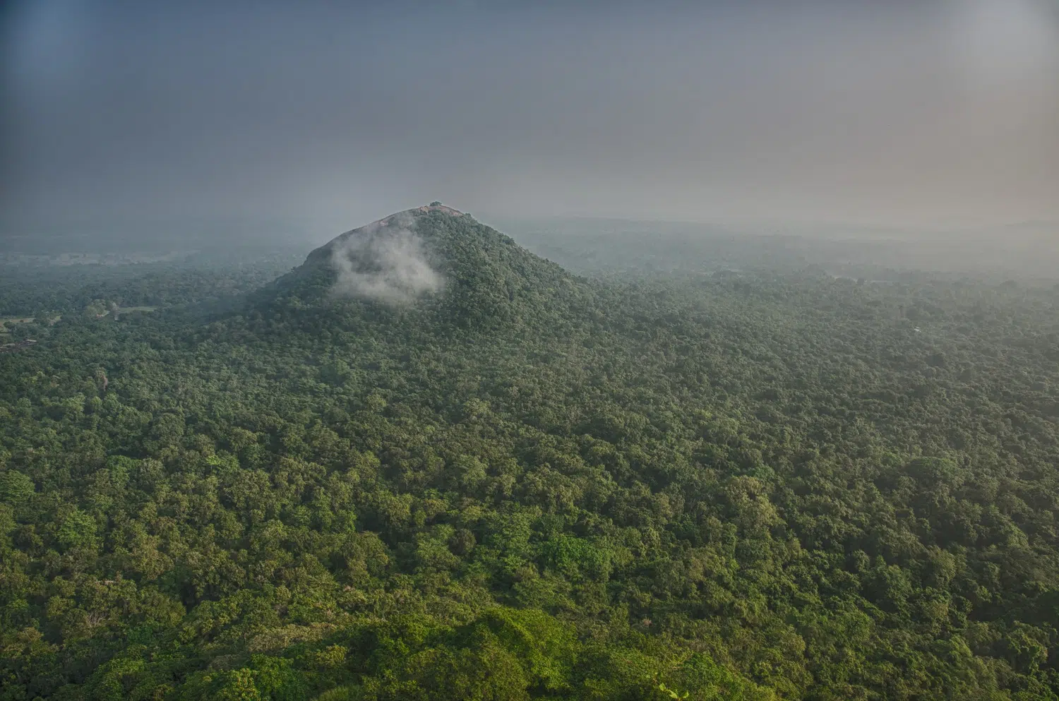 Sigiriya Rock, gardens, frescoes, monkeys and Cultural Triangle landscapes for Sri Lanka private day tour with Trustker